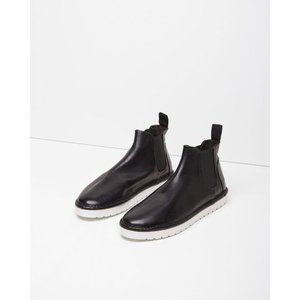 Marsell Sancrispa ankle boot in nappa leather, nero, sz 38 IT / US 8